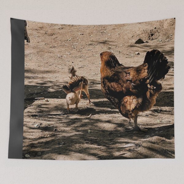 Item preview, Wild Hen and chicks in Baja designed and sold by Songsnsmuttales.