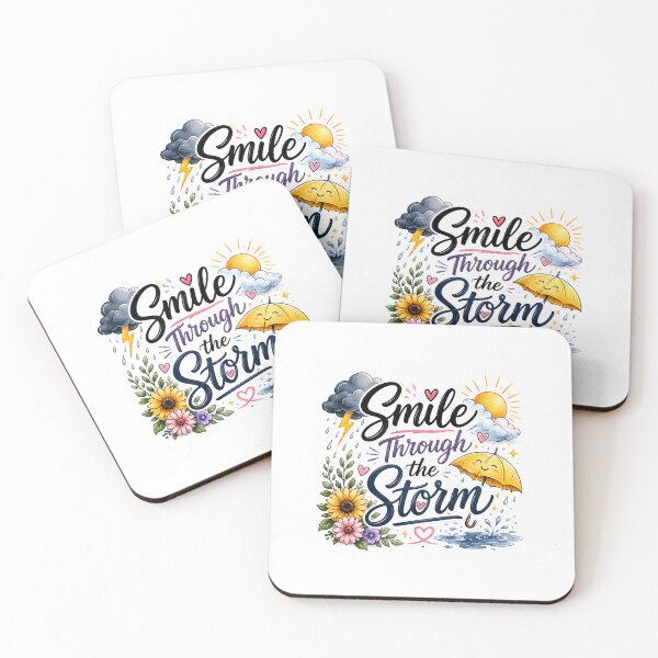 Item preview, Smile Through the Storm designed and sold by KrithigaArts.
