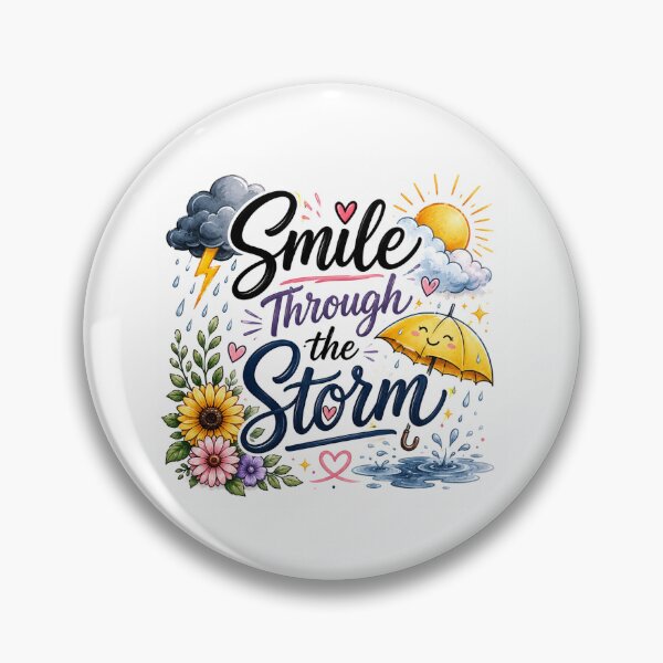 Item preview, Smile Through the Storm designed and sold by KrithigaArts.