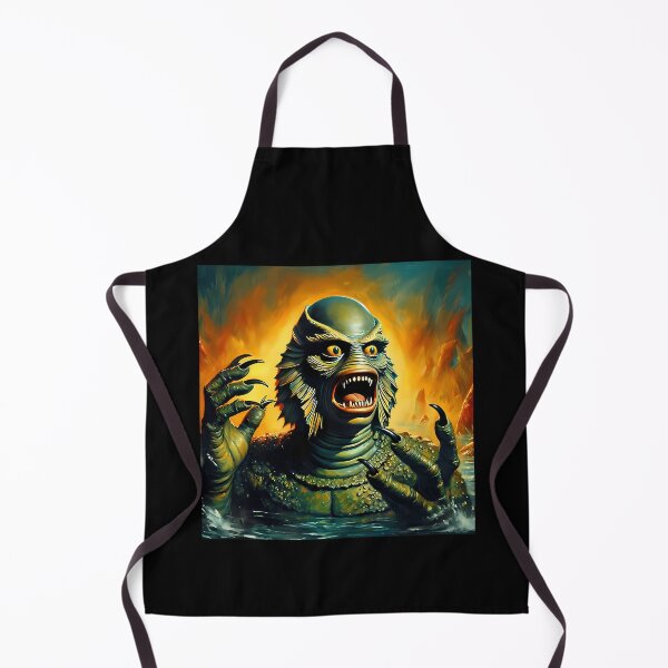 Item preview, Gill Man Creature Fiery designed and sold by Native4Art.