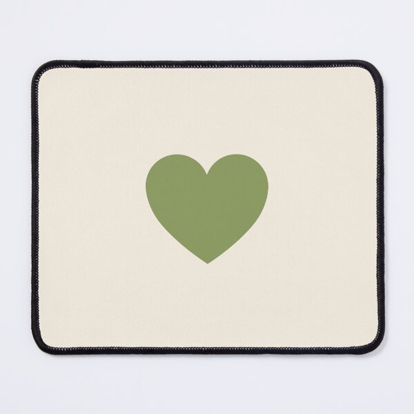 Item preview, Sage Green Heart Minimalist Love designed and sold by GemsAnatomy.