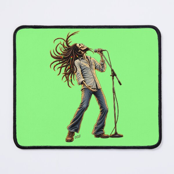 Item preview, Bob Marley Skeleton Illustration – Reggae Legend One Love designed and sold by YOFANTZ!.