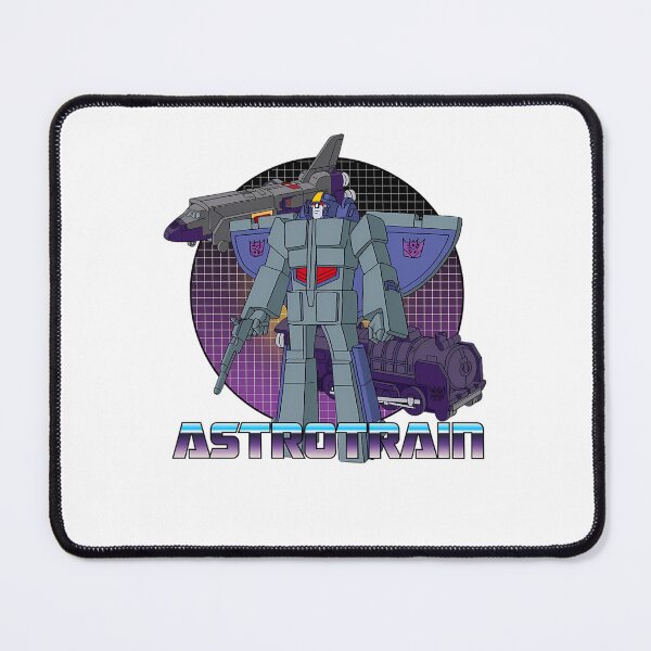 Item preview, Purple Cybernetic Shuttle Train Robot Standing On Grid Background designed and sold by DiliSnow.