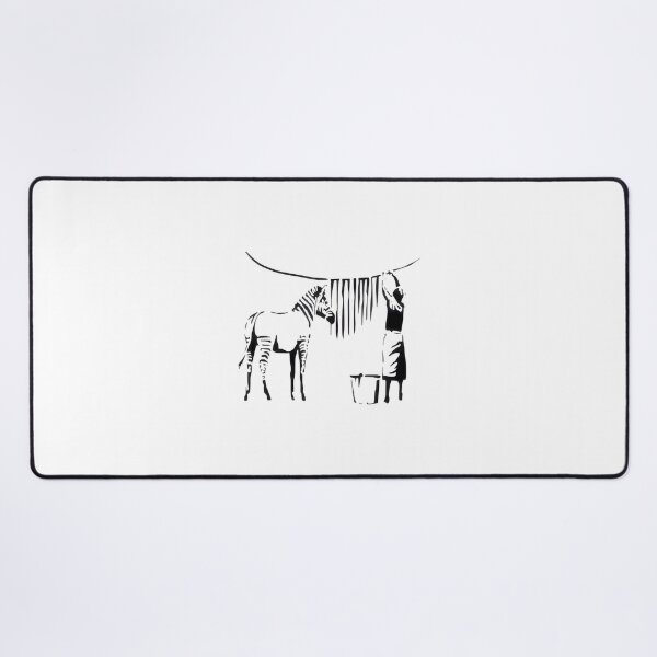 Item preview, Zebra Laundry Day Stencil Art ⭐⭐⭐⭐⭐ designed and sold by kuzumia.