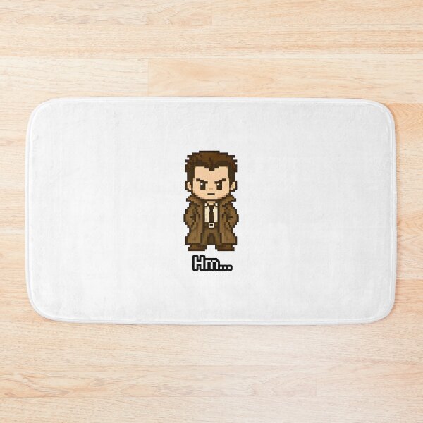 Item preview, Pixel Attitude Detective Hmm Texto - Diseño de cita divertida para gamers retro designed and sold by SlightlyUnreal.