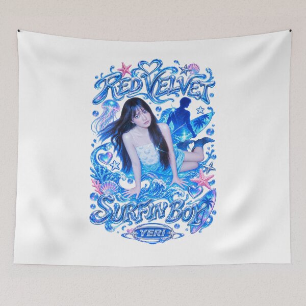 Item preview, Pearl Shell Yeri Surfin Boy Red Velvet designed and sold by Valereekmerch.