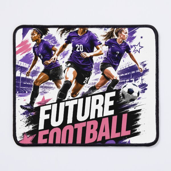 Item preview, Future Football Stars Women’s Soccer Inspirational Sports Design designed and sold by CKADigital.