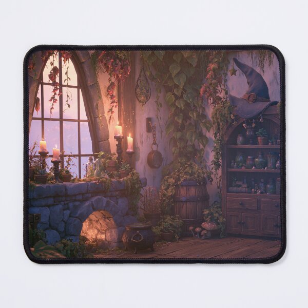Item preview, Magical witch studio with plants and potions | Witchy | Wicca designed and sold by Schmidsi.