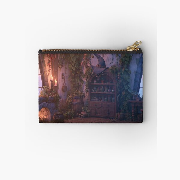 Item preview, Magical witch studio with plants and potions | Witchy | Wicca designed and sold by Schmidsi.