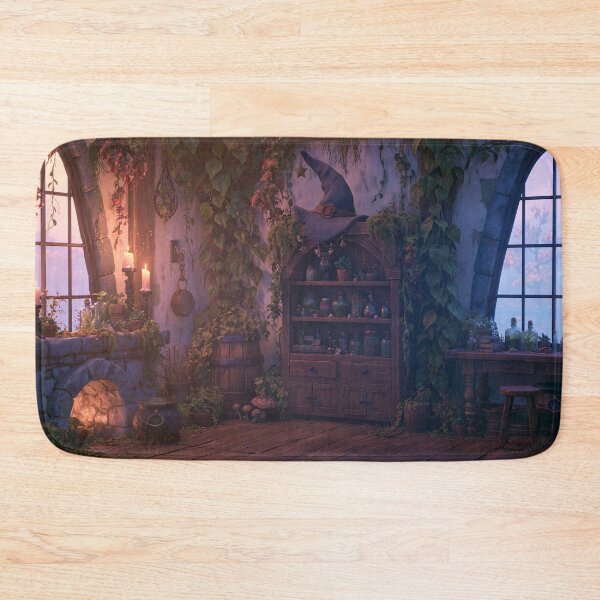 Item preview, Magical witch studio with plants and potions | Witchy | Wicca designed and sold by Schmidsi.