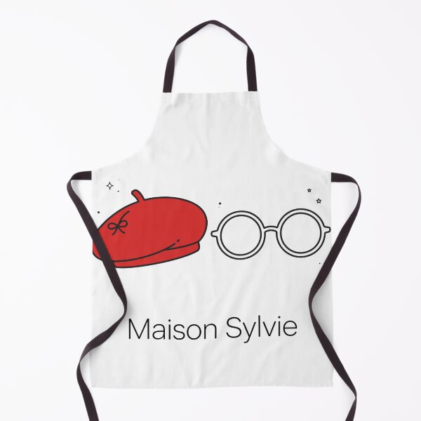 Item preview, Red Beret and Glasses - Maison Sylvie Minimalist Logo designed and sold by MAISON SYLVIE.