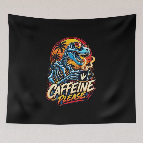 Item preview, Caffeine Please – Raptor Coffee designed and sold by JohnaDickerson.