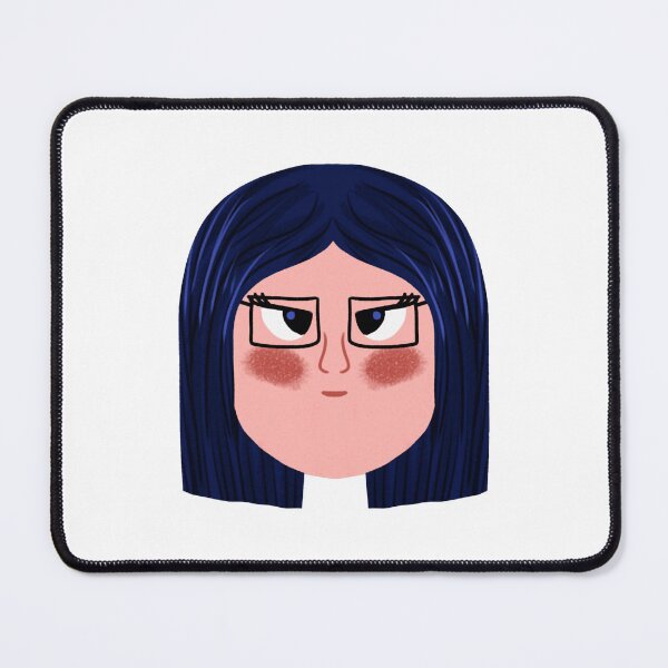 Artikelvorschau, Frau mit Brille – Cartoon – Lustige, wütende weibliche Avatar-Kunst entworfen und verkauft von FiaARTROOMa.
