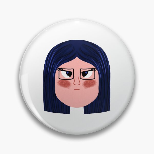 Item preview, Woman In Glasses Cartoon Funny Angry Female Avatar Art designed and sold by FiaARTROOMa.
