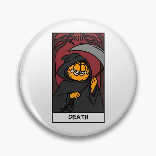 Item preview, The Death Tarot Card But It'S Garfield designed and sold by CHOL-eBuCKMAN.