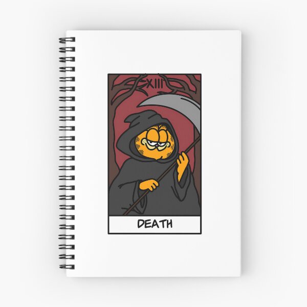 Item preview, The Death Tarot Card But It'S Garfield designed and sold by CHOL-eBuCKMAN.