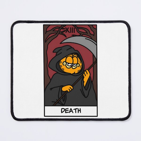 Item preview, The Death Tarot Card But It'S Garfield designed and sold by CHOL-eBuCKMAN.