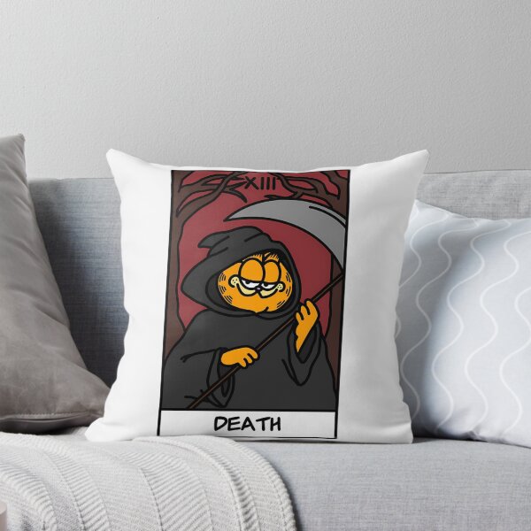 Item preview, The Death Tarot Card But It'S Garfield designed and sold by CHOL-eBuCKMAN.