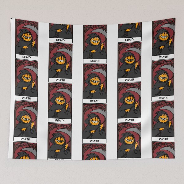 Item preview, The Death Tarot Card But It'S Garfield designed and sold by CHOL-eBuCKMAN.