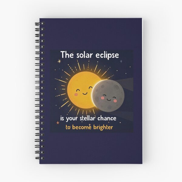 Item preview, “The solar eclipse is your stellar chance to become brighter” Design  designed and sold by hypnoses.