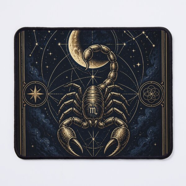 Item preview, Scorpio Zodiac Sign Vintage Celestial Astrology Art designed and sold by Tee-Pulse.