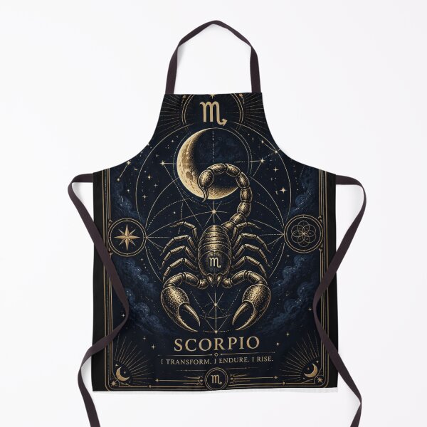 Item preview, Scorpio Zodiac Sign Vintage Celestial Astrology Art designed and sold by Tee-Pulse.
