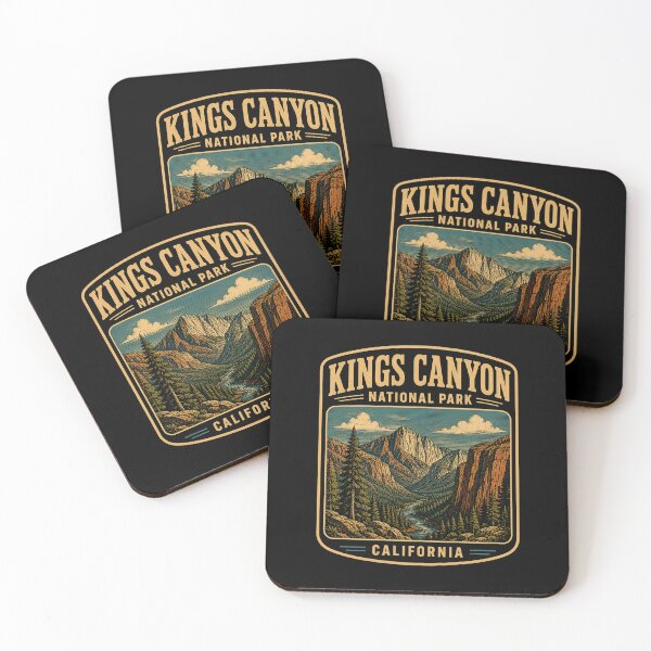 Item preview, Parque Nacional Kings Canyon - California designed and sold by GoodOldVintage.