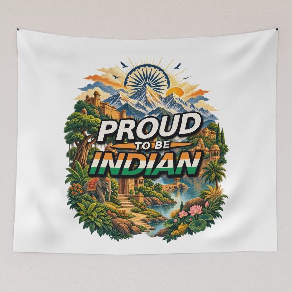 Item preview, Proud To Be Indian – India Heritage Art designed and sold by ArtsyExplorer.