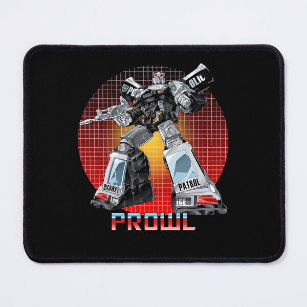Item preview, Mecha Robot Warrior Holding Weapon On Red Grid Circle designed and sold by Ismail70.