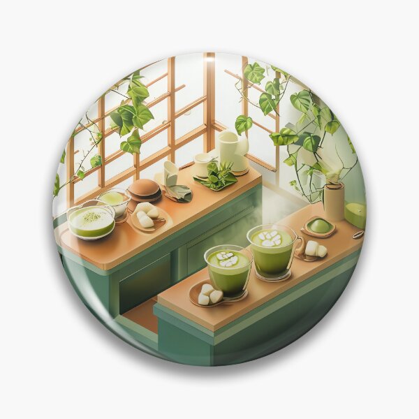 Item preview, Morning Matcha Nook designed and sold by ONYX Pixee.