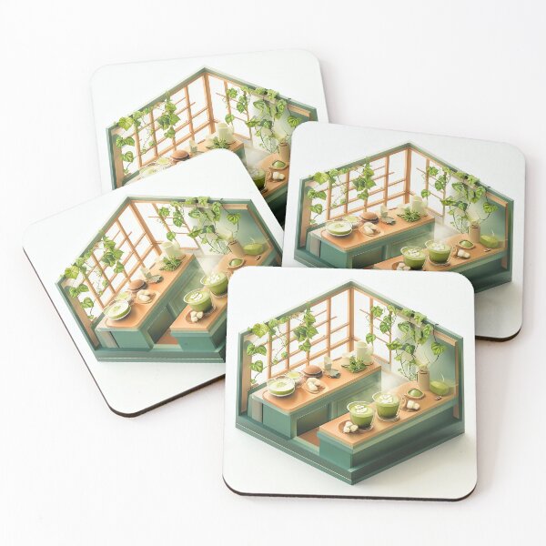 Item preview, Morning Matcha Nook designed and sold by ONYX Pixee.