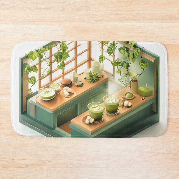 Item preview, Morning Matcha Nook designed and sold by ONYX Pixee.