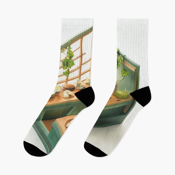 Item preview, Morning Matcha Nook designed and sold by ONYX Pixee.
