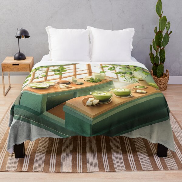 Item preview, Morning Matcha Nook designed and sold by ONYX Pixee.