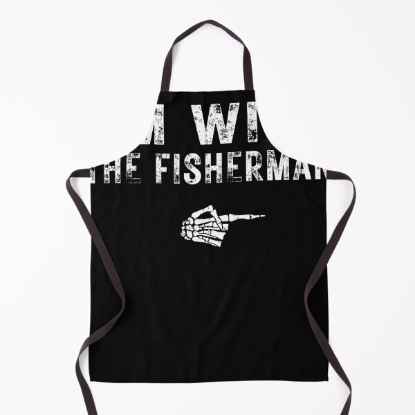 Item preview, I'm With The FISHERMAN Matching Couple Halloween designed and sold by mdmahabubur.