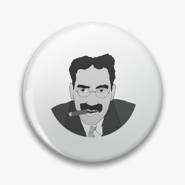 Item preview, Groucho Marx Cartoon designed and sold by HENLeyCos-GROV.