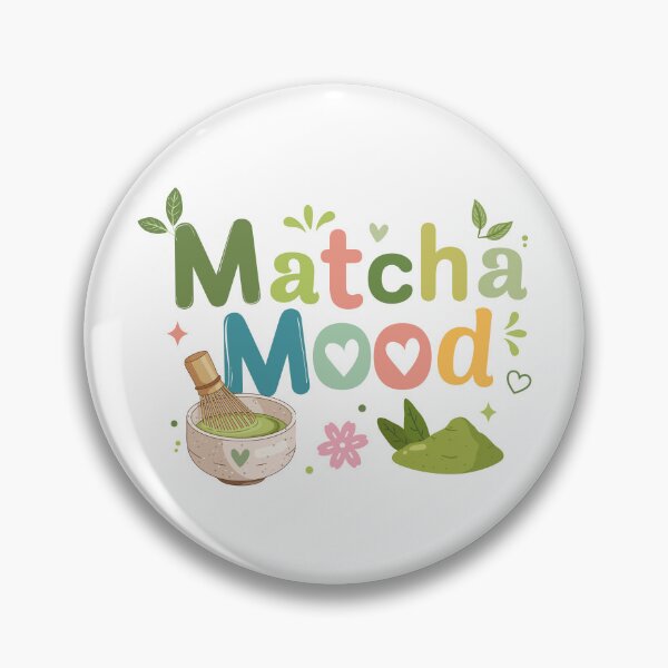 Item preview, Matcha Mood Typography designed and sold by LuLuStore8.
