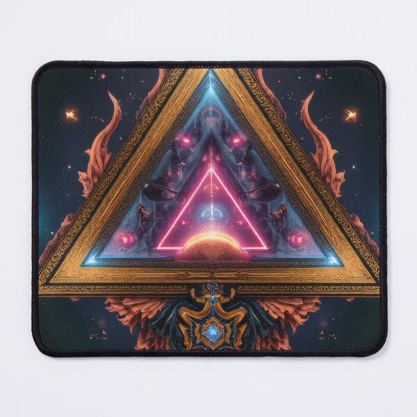 Item preview, Cosmic Pyramid in the Golden Triangle Portal designed and sold by Mianku | Für das Leben.