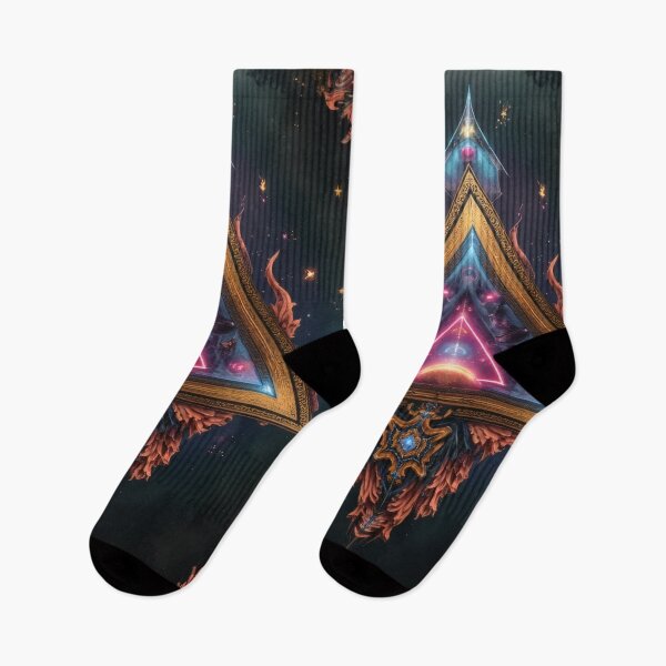 Item preview, Cosmic Pyramid in the Golden Triangle Portal designed and sold by Mianku | Für das Leben.