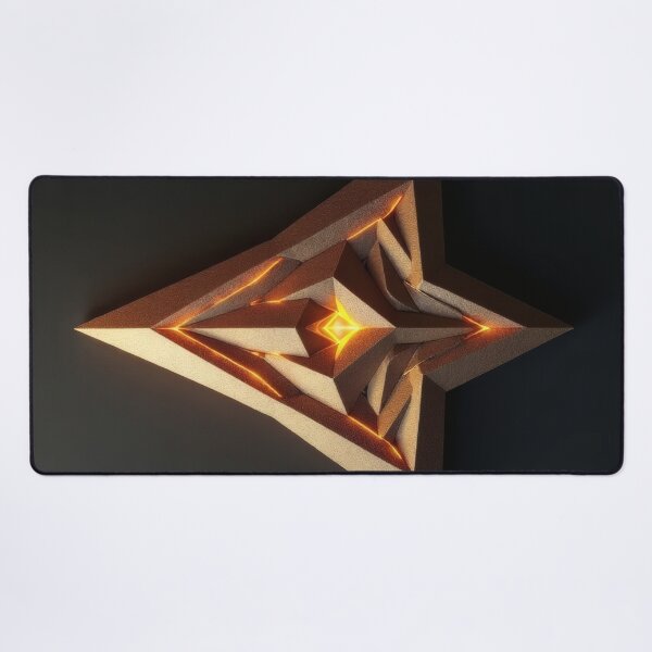Item preview, Golden arrow beam in the dark abyss designed and sold by Mianku | Für das Leben.