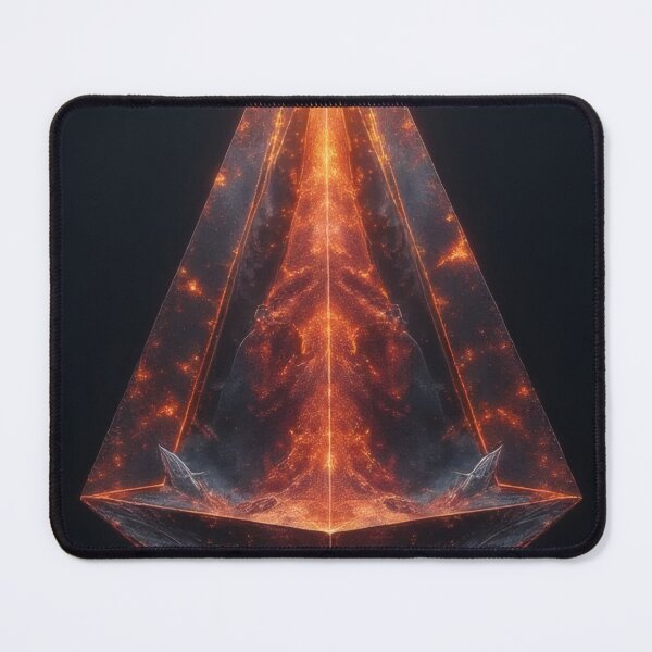 Item preview, Mystical pyramid of light and fire designed and sold by Mianku | Für das Leben.