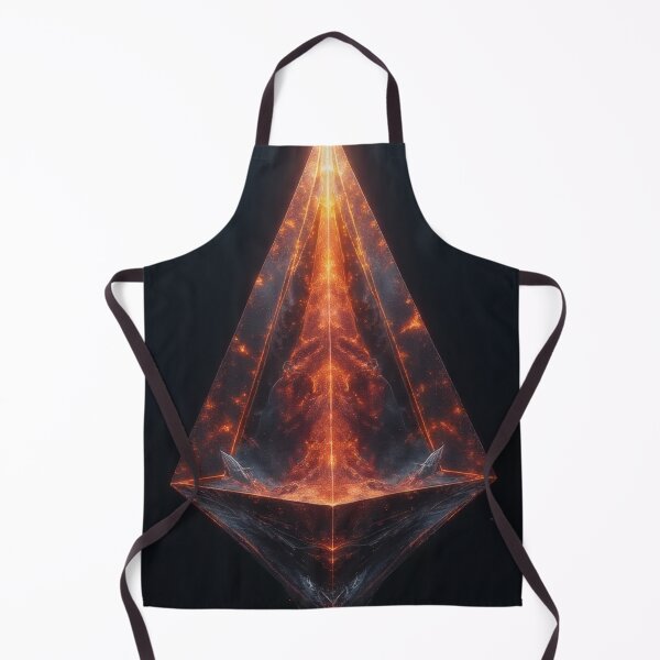 Item preview, Mystical pyramid of light and fire designed and sold by Mianku | Für das Leben.
