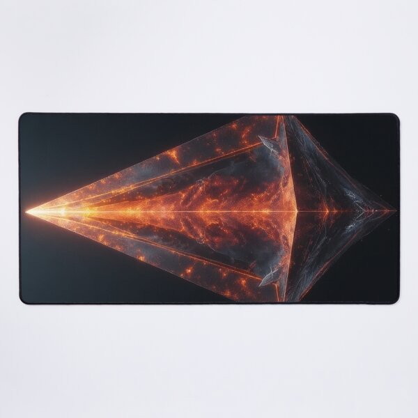 Item preview, Mystical pyramid of light and fire designed and sold by Mianku | Für das Leben.