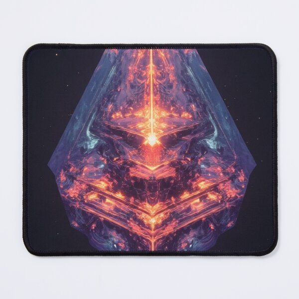 Item preview, Cosmic crystal formation glows in the darkness designed and sold by Mianku | Für das Leben.