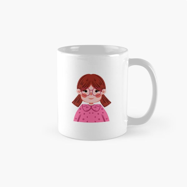 Item preview, Cute Little Girl Cartoon Sweet Red Hair Pigtails Design designed and sold by FiaARTROOMa.