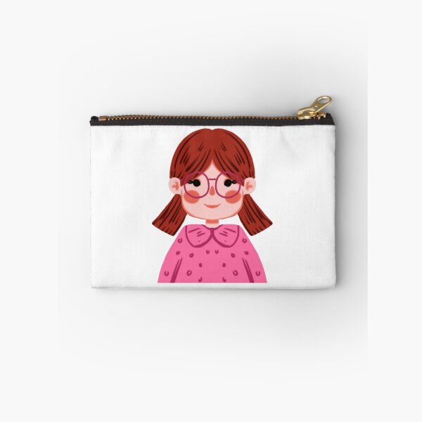 Item preview, Cute Little Girl Cartoon Sweet Red Hair Pigtails Design designed and sold by FiaARTROOMa.