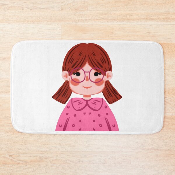 Item preview, Cute Little Girl Cartoon Sweet Red Hair Pigtails Design designed and sold by FiaARTROOMa.