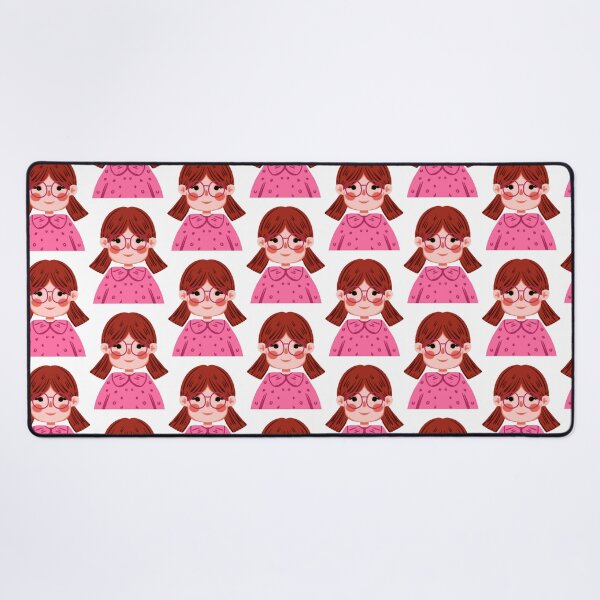 Item preview, Cute Little Girl Cartoon Sweet Red Hair Pigtails Design designed and sold by FiaARTROOMa.