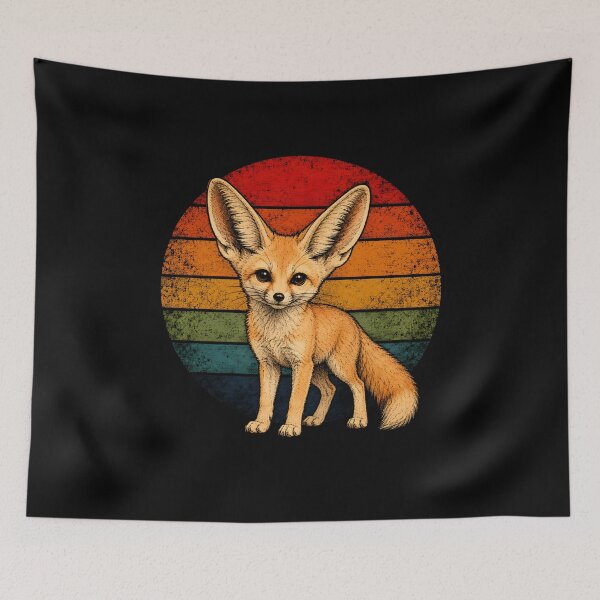 Item preview, Fennec Fox Art designed and sold by a-turner-paint.