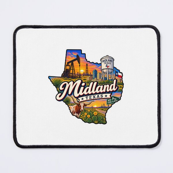 Item preview, Midland Texas Art designed and sold by Red-Official.